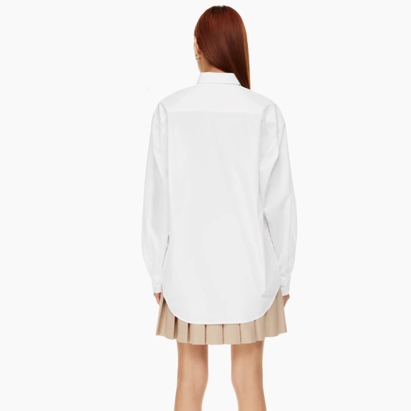 Aritzia white oversized blouse - Picture 2 of 6